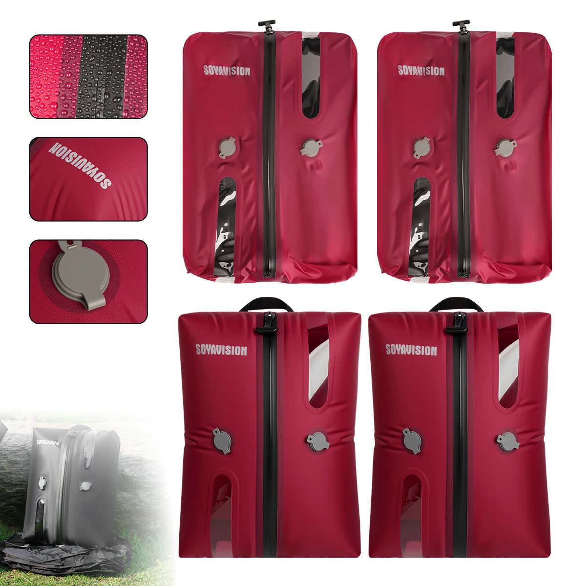 SpaceVac — Bolsas de Compresión al Vacío para Viaje