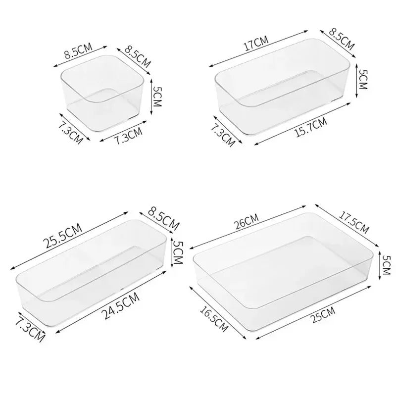 ClearBox — Organizador Transparente de Escritorio