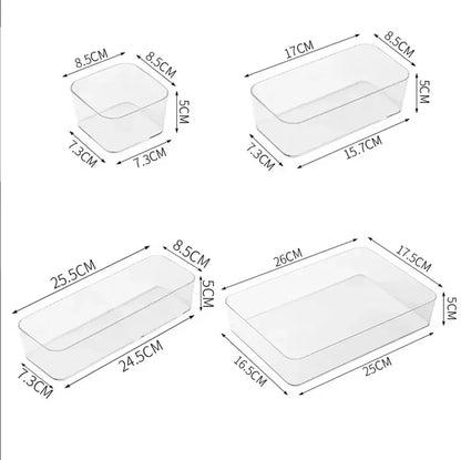 ClearBox — Organizador Transparente de Escritorio