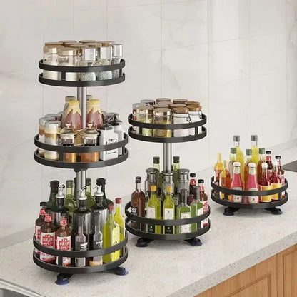SpinRack — Organizador de Especias Giratorio 360°