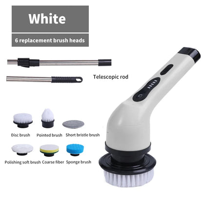 SpinClean 9en1 — Cepillo Eléctrico de Limpieza Giratorio