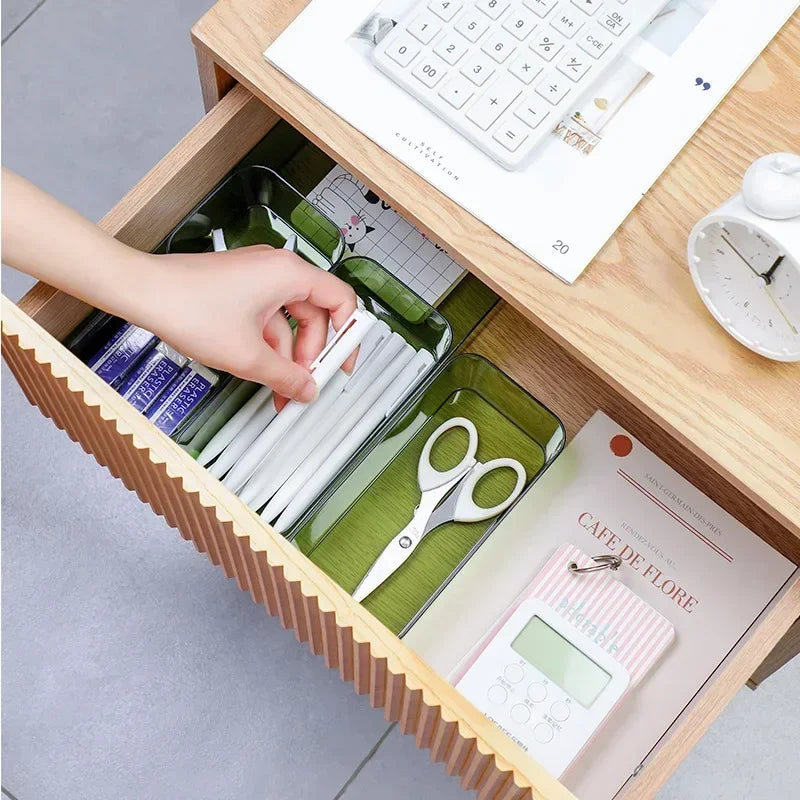 ClearBox — Organizador Transparente de Escritorio