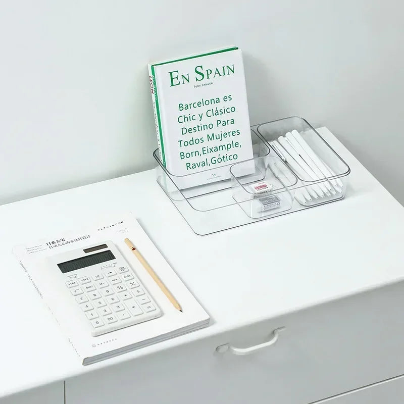 ClearBox — Organizador Transparente de Escritorio