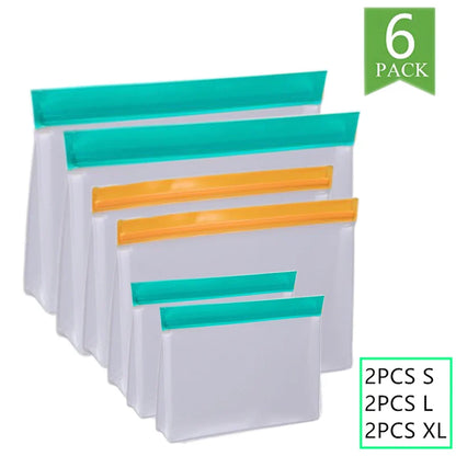 FreshPack — Bolsas de Silicona Reutilizables