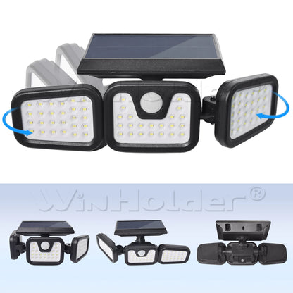 SolarGuard — Lámpara Solar LED con Sensor de Movimiento