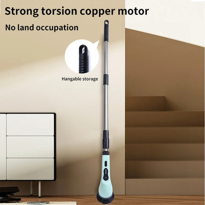 SpinClean 9en1 — Cepillo Eléctrico de Limpieza Giratorio