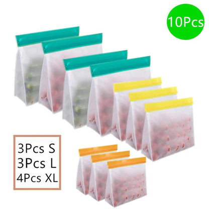 FreshPack — Bolsas de Silicona Reutilizables