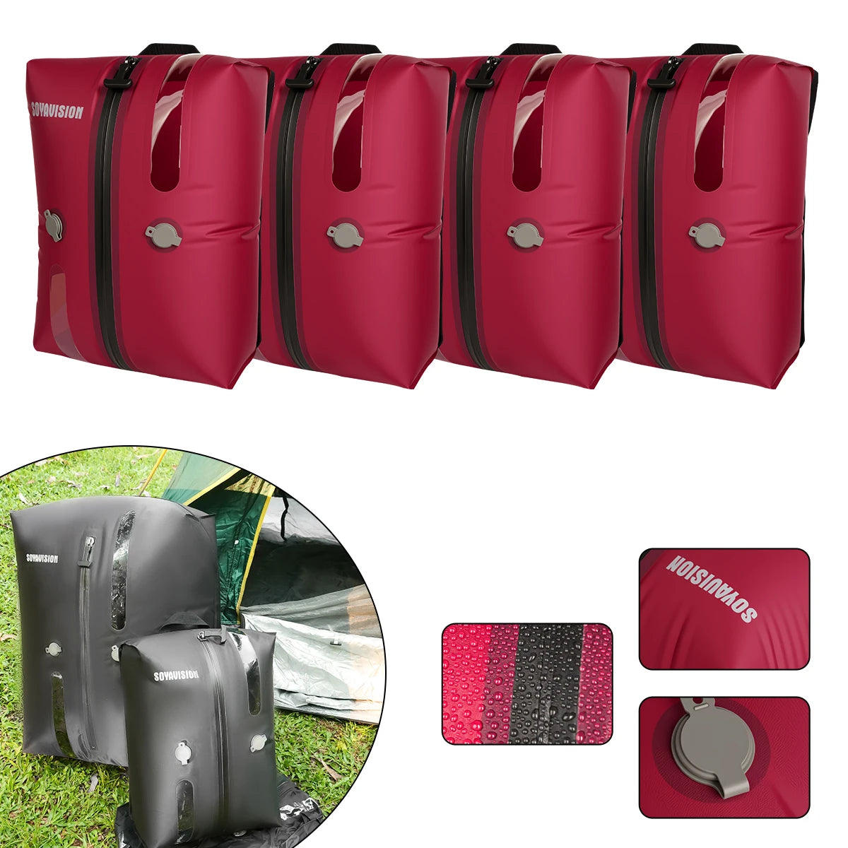 SpaceVac — Bolsas de Compresión al Vacío para Viaje