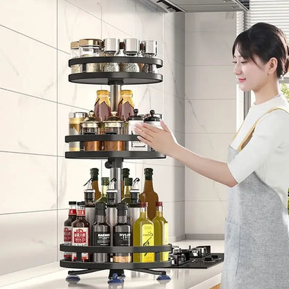 SpinRack — Organizador de Especias Giratorio 360°