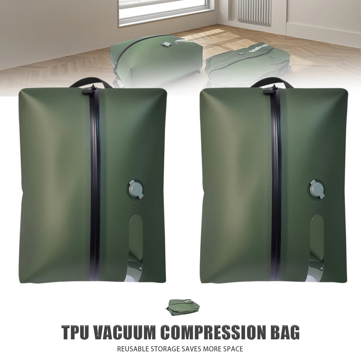 SpaceVac — Bolsas de Compresión al Vacío para Viaje