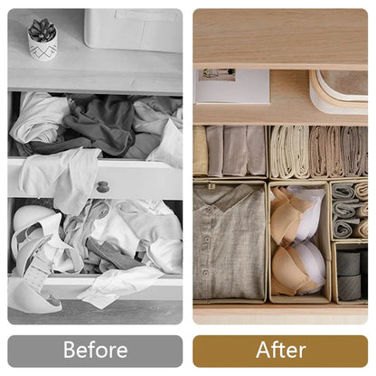 DrawerFit — Organizador Plegable para Ropa Interior y Cajones