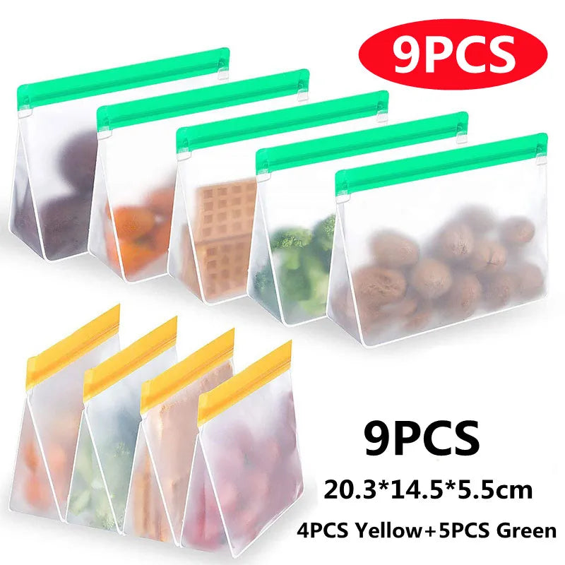 FreshPack — Bolsas de Silicona Reutilizables