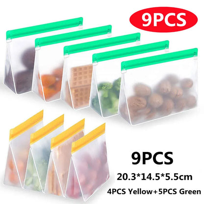 FreshPack — Bolsas de Silicona Reutilizables