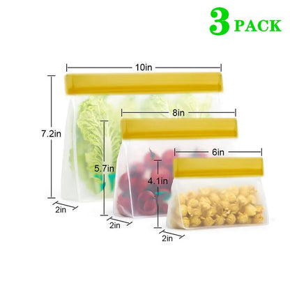 FreshPack — Bolsas de Silicona Reutilizables