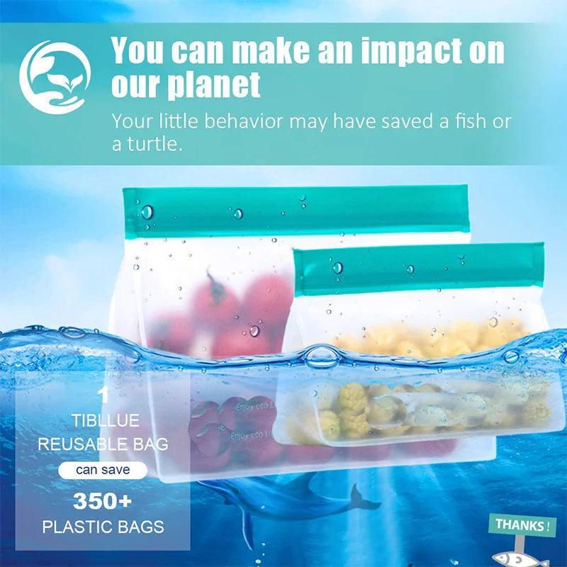 FreshPack — Bolsas de Silicona Reutilizables
