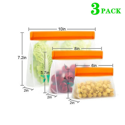 FreshPack — Bolsas de Silicona Reutilizables