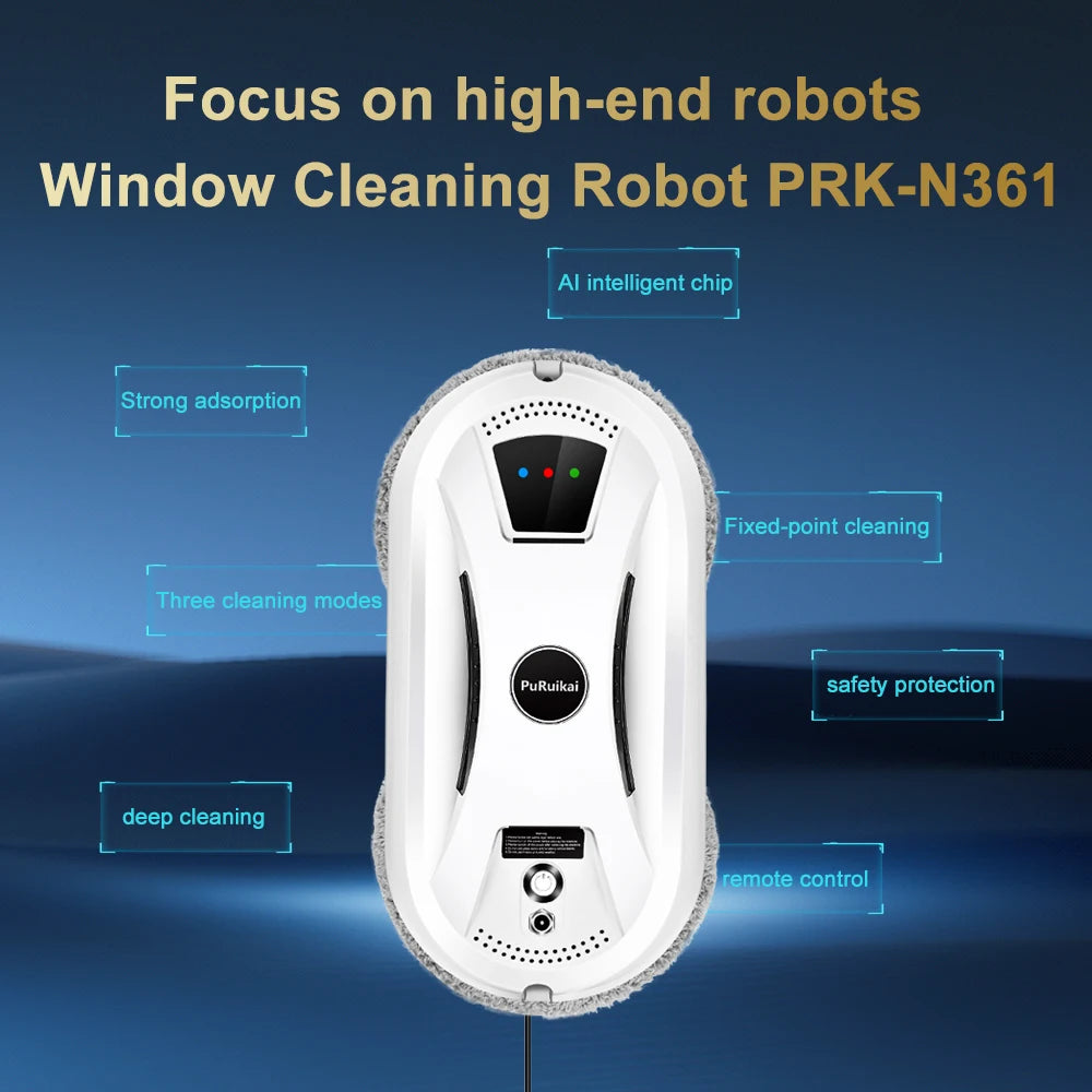 GlassBot — Robot Limpiador de Ventanas Inteligente