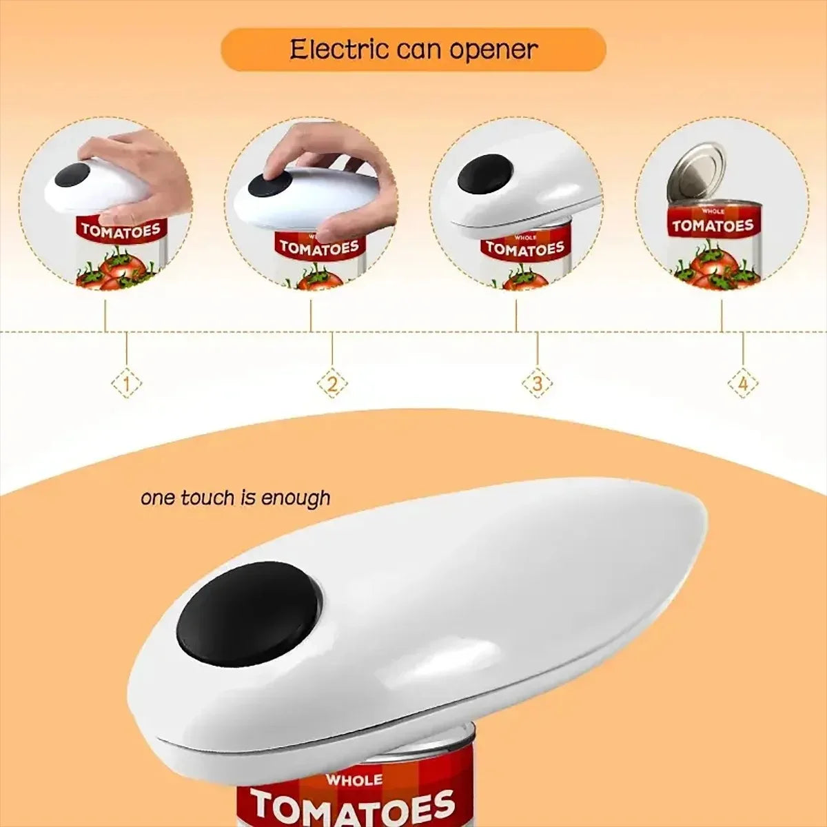 OpenEase — Abrelatas Eléctrico Automático