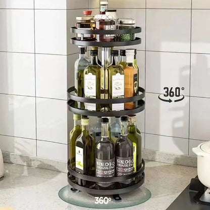 SpinRack — Organizador de Especias Giratorio 360°