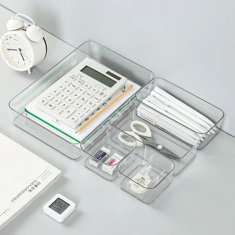 ClearBox — Organizador Transparente de Escritorio