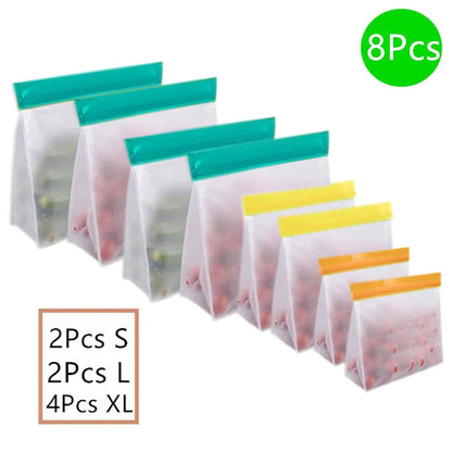 FreshPack — Bolsas de Silicona Reutilizables